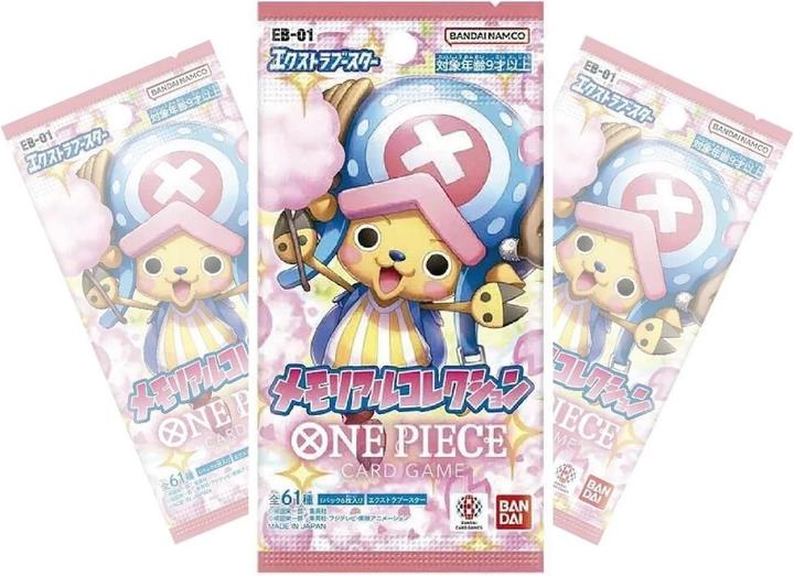 Actual product image One Piece Extra Booster Memorial Collection (Japanese, Booster display)