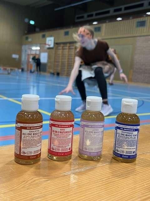 Produktbild Dr. Bronner's 18-in-1 Zitrus-Orange (Flüssigseife, 60 ml)