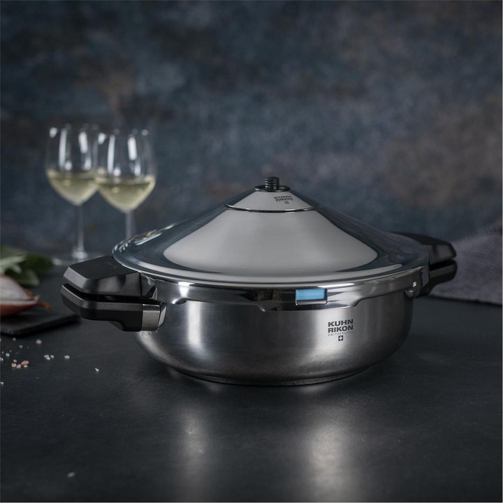 Actual product image Kuhn Rikon Duromatic Hotel (28 cm, Steam cooker, Stainless steel)