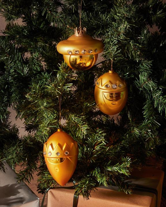 Actual product image Alessi Gaspare Christmas tree ball (1 -part)