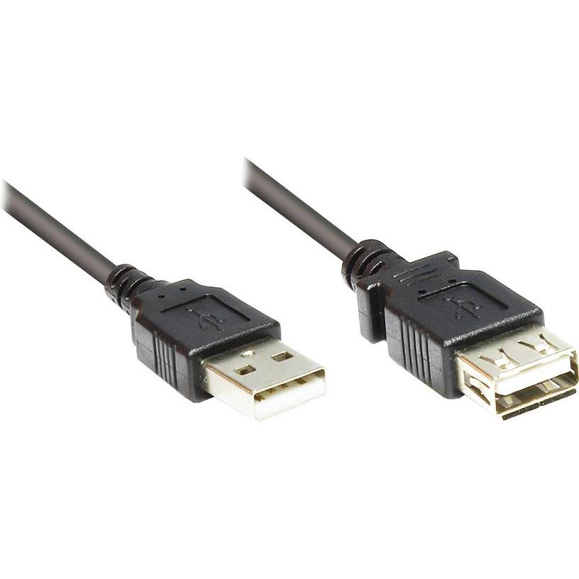 Good Connections USB-Verlängerungskabel (0.30 m, USB 2.0), USB Kabel