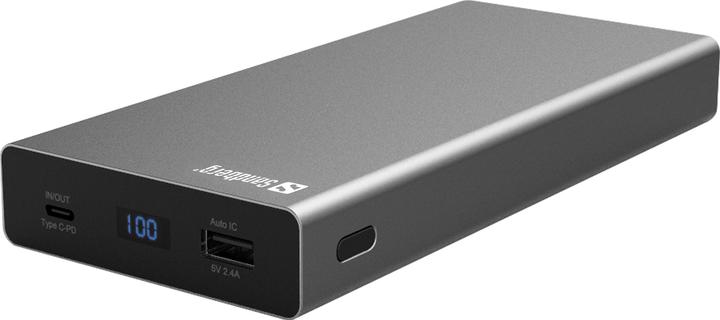 Image du produit Sandberg Batterie externe (20000 mAh, 100 W, 74 Wh)