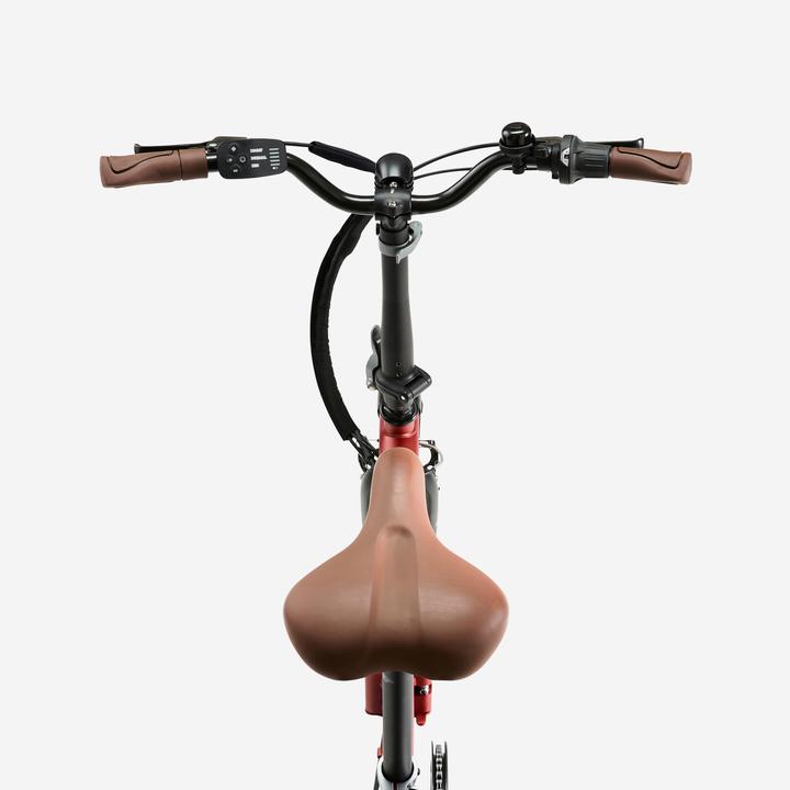 Actual product image Btwin E-Bike Faltrad Klapprad E-Fold 500 rot