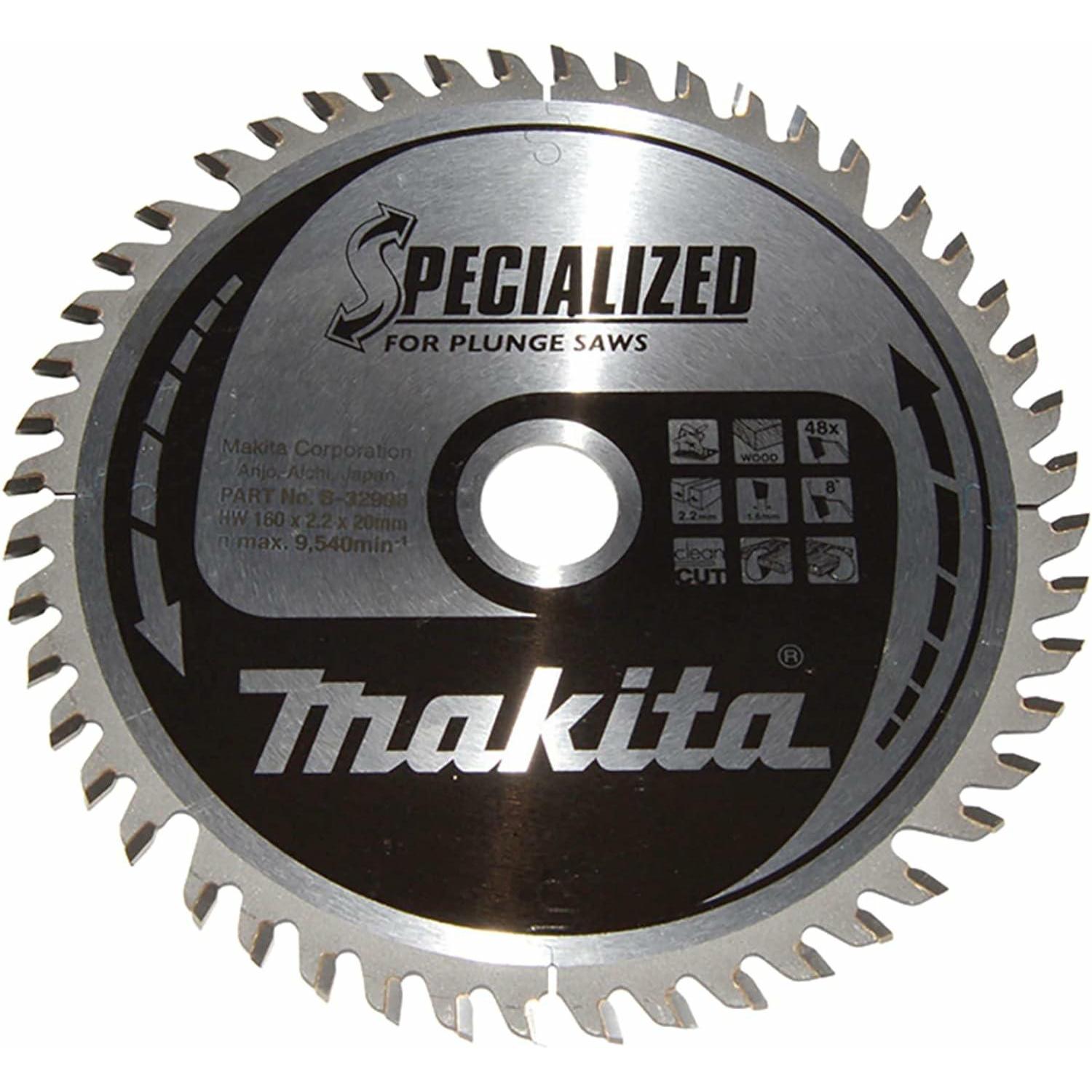 Thumbnail - Makita, Sägeblatt, SPECIALIZED Sägeb.160x20x48Z