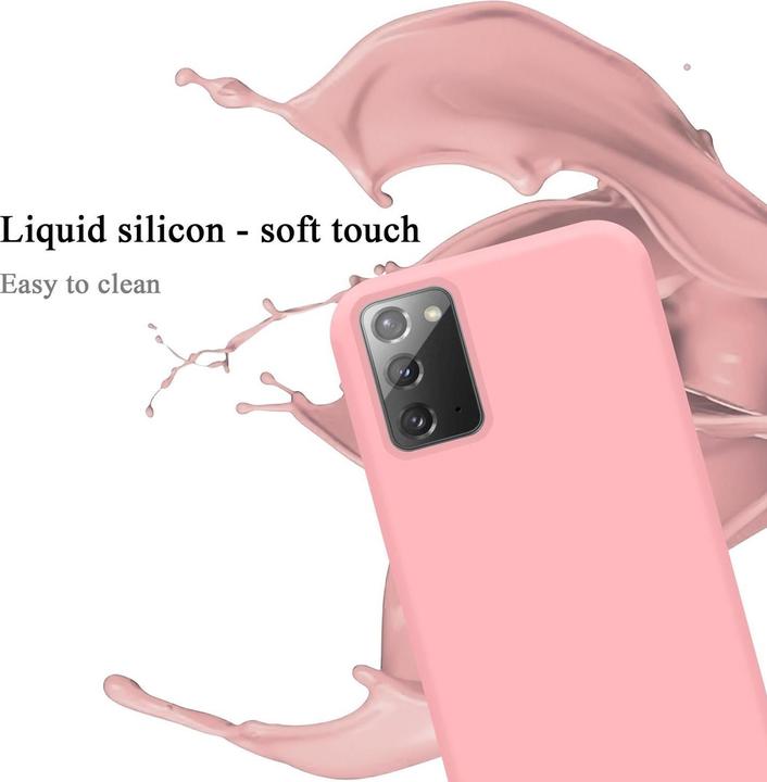Produktbild Cadorabo TPU Liquid Silicone Case Cover (Samsung Galaxy Note 20)