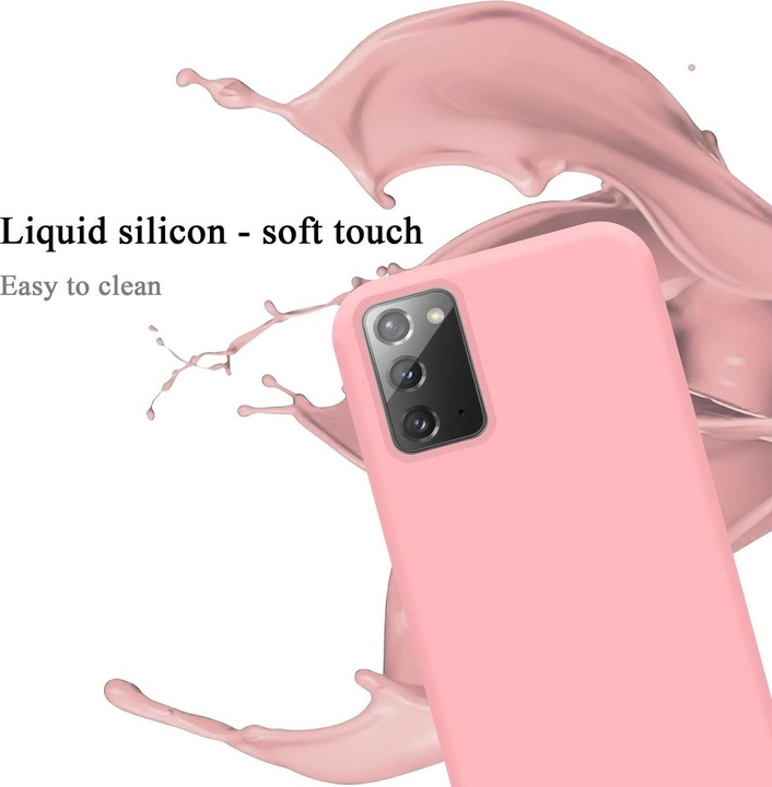 Produktbild Cadorabo TPU Liquid Silicone Case Cover (Samsung Galaxy Note 20)