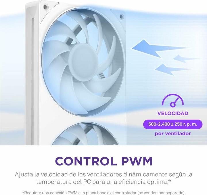 Productafbeelding NZXT F240 RGB Core (120 mm, 1 x)