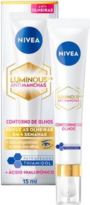 Produktbild NIVEA LUMINOUS 630º ANTIMANCHAS contorno de ojos 15ml (Augenpflege Crème, 15 ml, Tag)