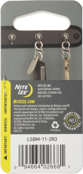 Actual product image Nite Ize MicroLock S-Biner 2