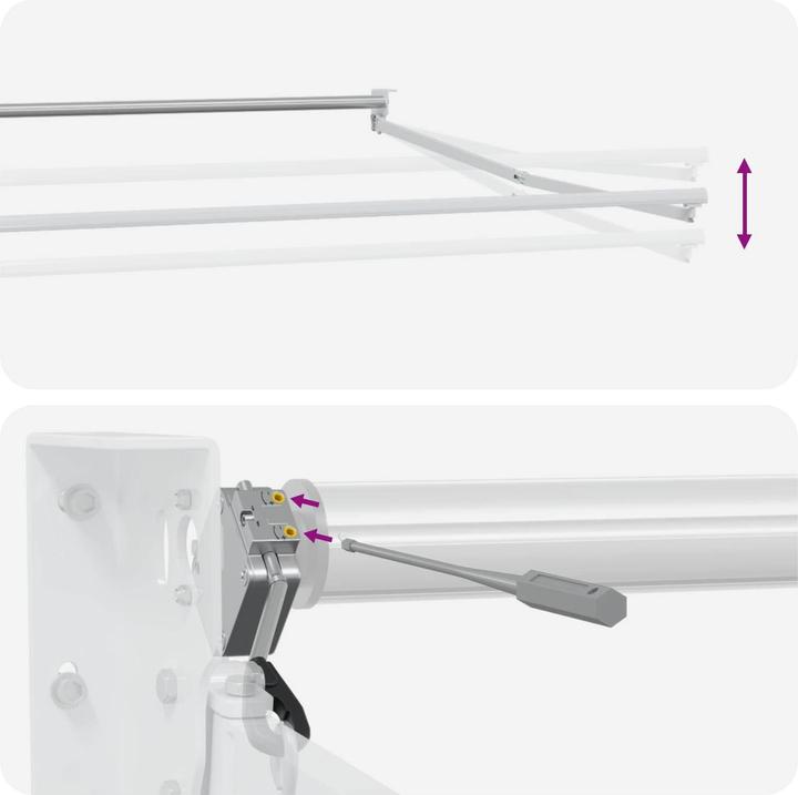 Produktbild vidaXL Elektrische Markise (2.50 m)