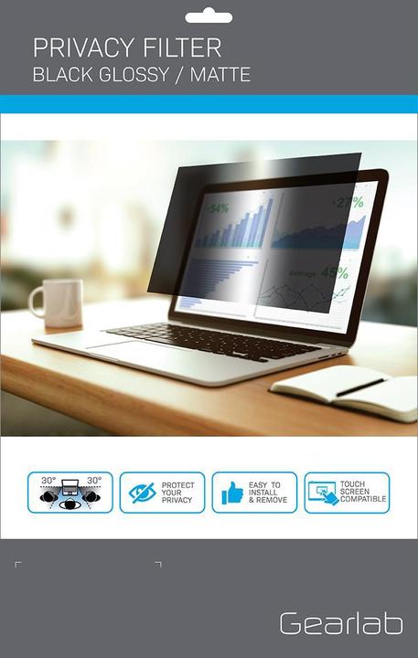 Immagine prodotto Gearlab GLBB24536303 Filtro privacy senza cornice per display 61 cm (24") ( 24"" MONITOR) (24", 16 : 9)