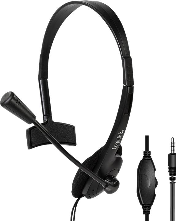 Produktbild LogiLink HS0054 Headset (Kabelgebunden)
