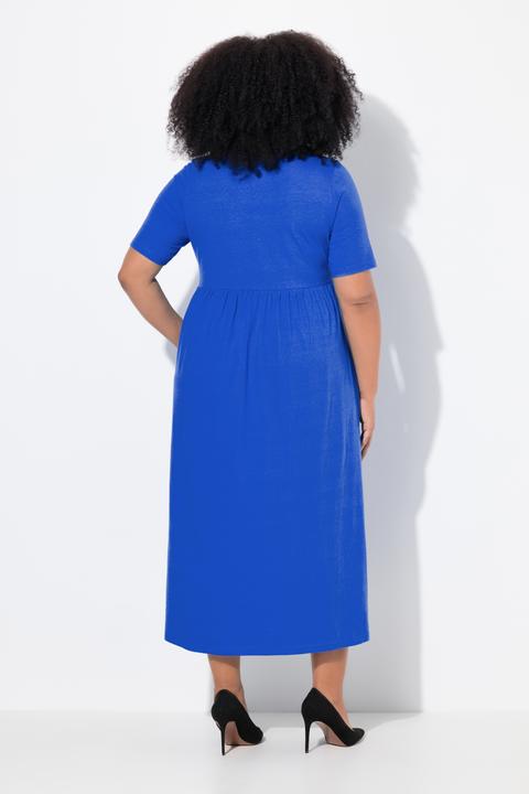 Actual product image Ulla Popken Jersey Empire Waist Short Sleeve Dress (62)