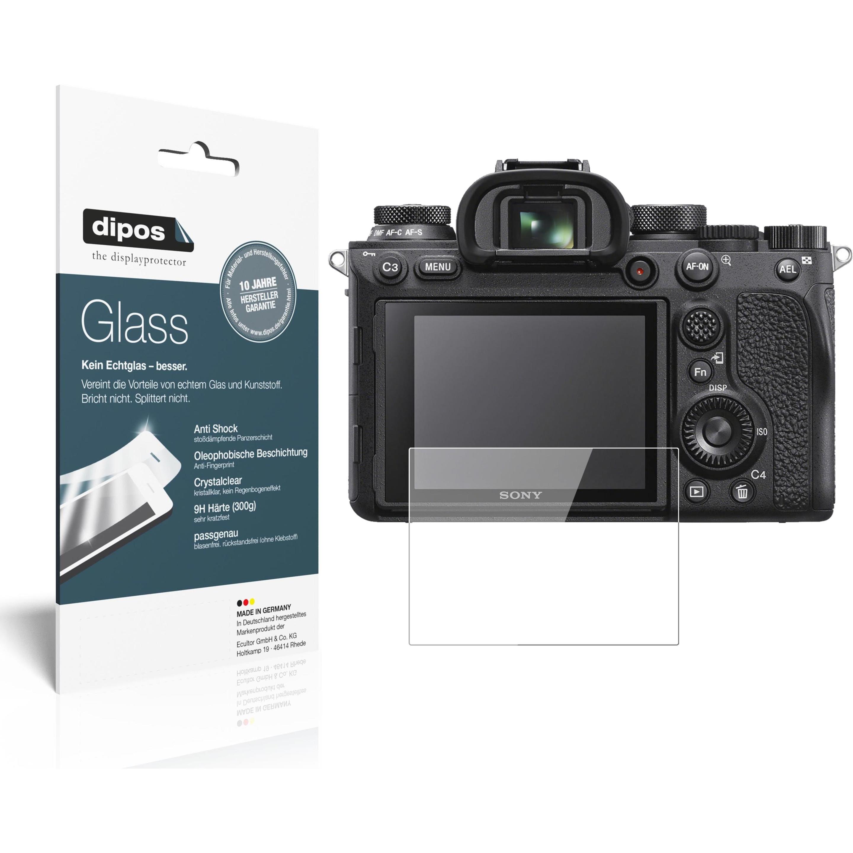 Dipos Displayschutz Anti-Shock (Optik), Digitalkamera Zubehör, Transparent