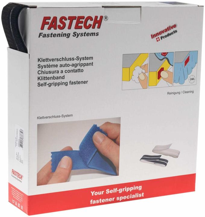 Image du produit Fastech Bande velcro à coller sur les adhésifs (25 mm)