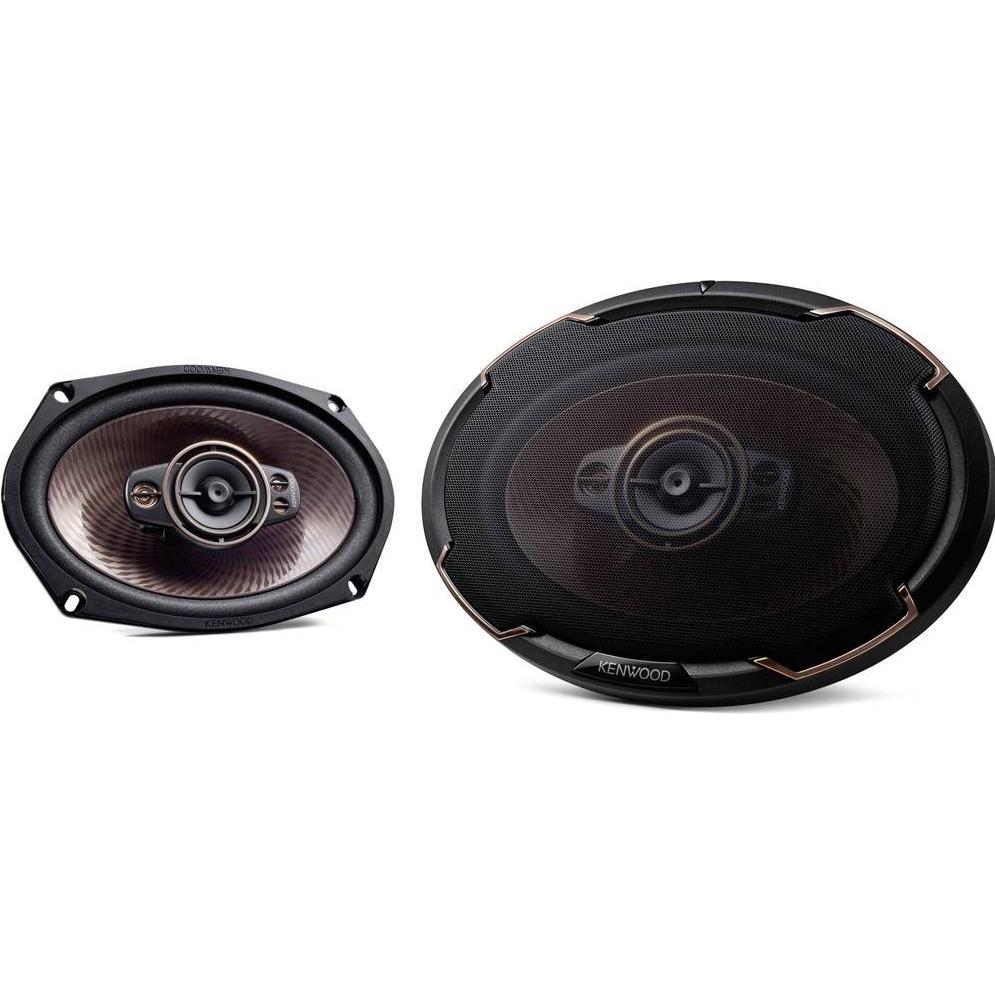 Kenwood, Car HiFi Lautsprecher, 5-Wege Einbaulautsprecher (650 W, 6 x 9")