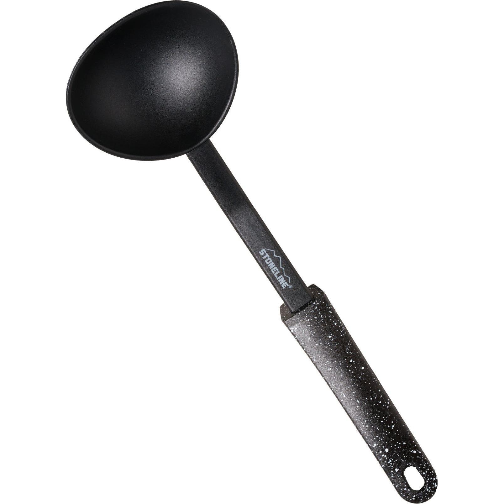Stoneline Suppenkelle 32,5 cm, Kochbesteck, Schwarz