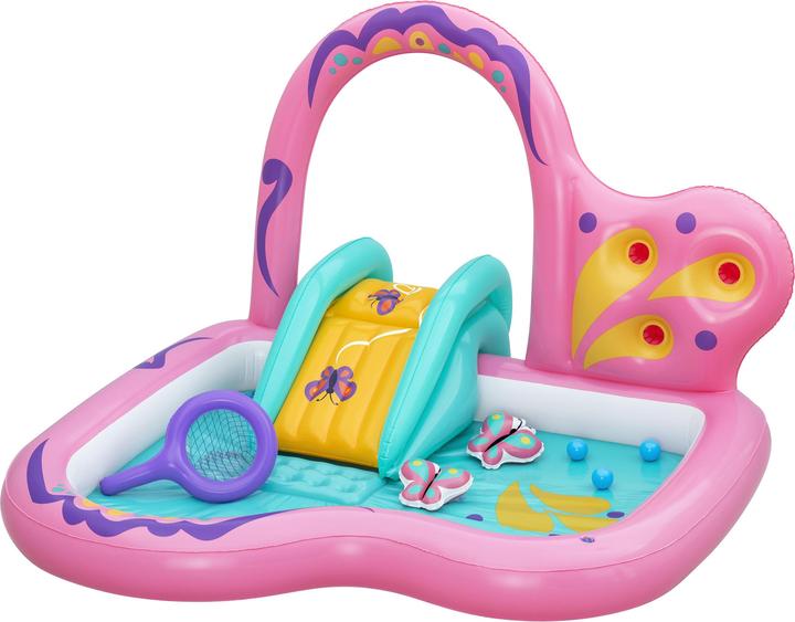 Bestway Butterfly Wonder Kids Inflatable Water Play Center and Pool 1.80 m x 1.80 m x 1.17 m