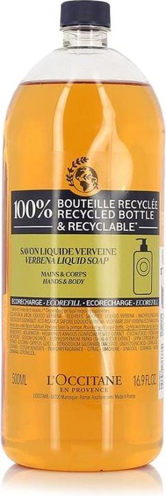 Produktbild L'Occitane Liquid Hand Soap - Verbena Refill (Flüssigseife, Handseife Nachfüllpackung, 500 ml)