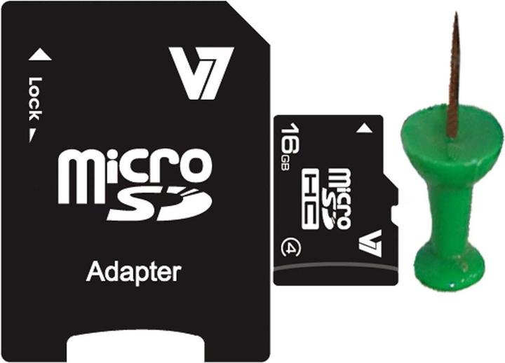 Immagine prodotto V7 VASDH16GCL4R Scheda di memoria flash (16 GB, SDHC)