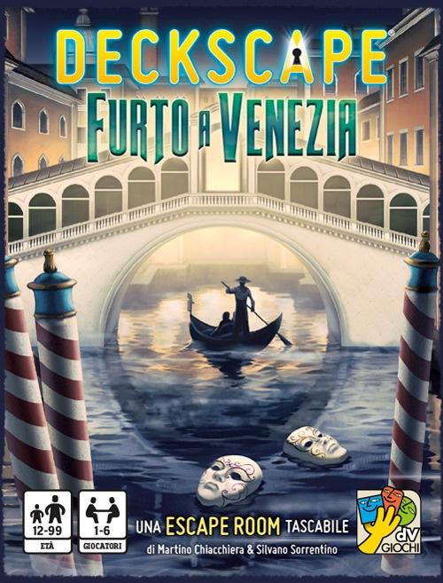 Productafbeelding da Vinci Deckscape. Furto in Venetië (Italiaans)