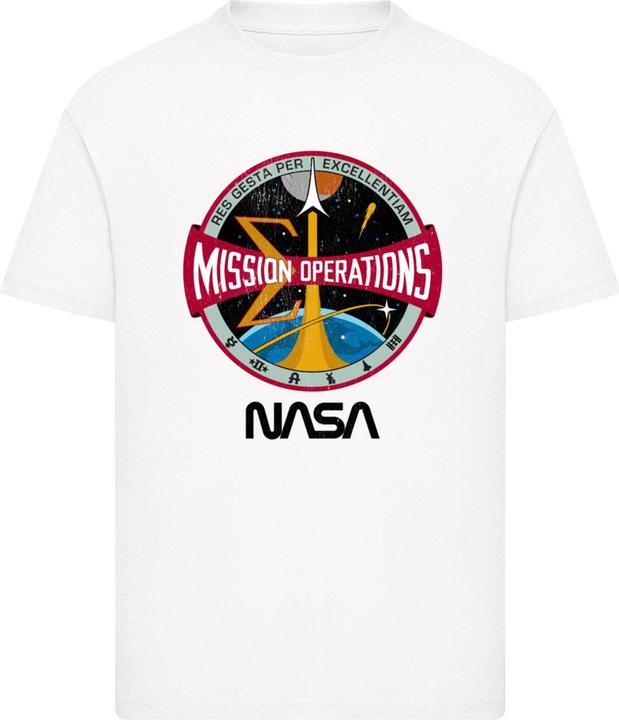 Produktbild Merchcode Kids NASA - Mission Ops Basic T-Shirt - 199039 (122, 128)