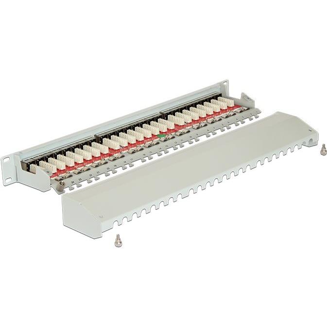 Thumbnail - Delock Patch Panel RJ-45 X 24, Server Zubehör, Grau