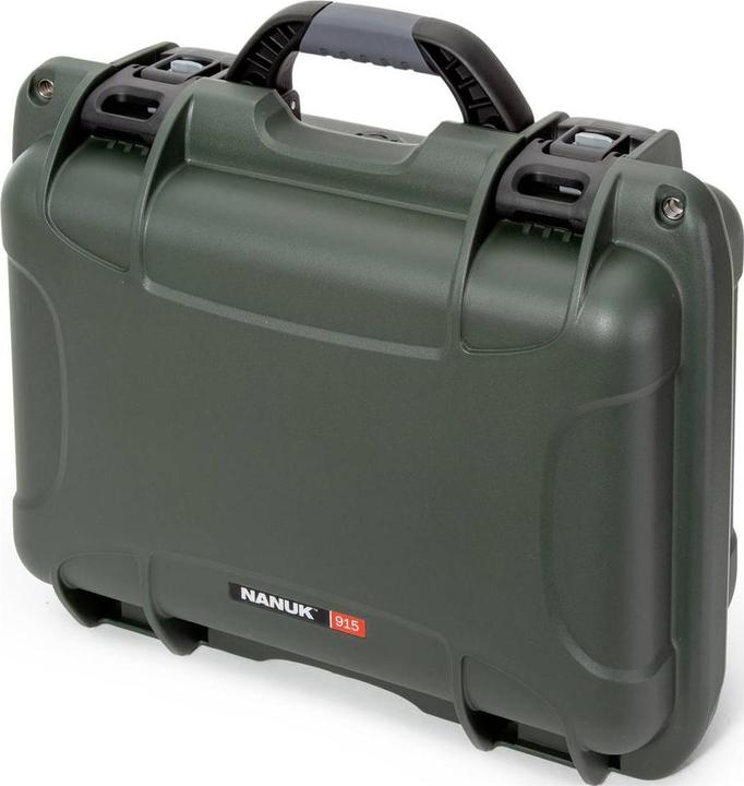 Actual product image Nanuk Plastic Case 915 - with Foam Olive Green (Camera case, 13 l)