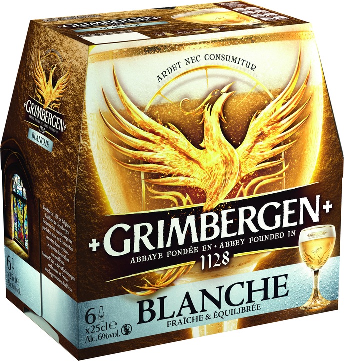 Actual product image Grimbergen Blanche (6 x 25 cl)