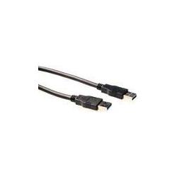 Thumbnail - ACT Advanced Cable Technology SB3005 5.00m USB A USB A Männlich Männlich Schwarz USB Kabel (5 m, USB 3.0), USB Kabel