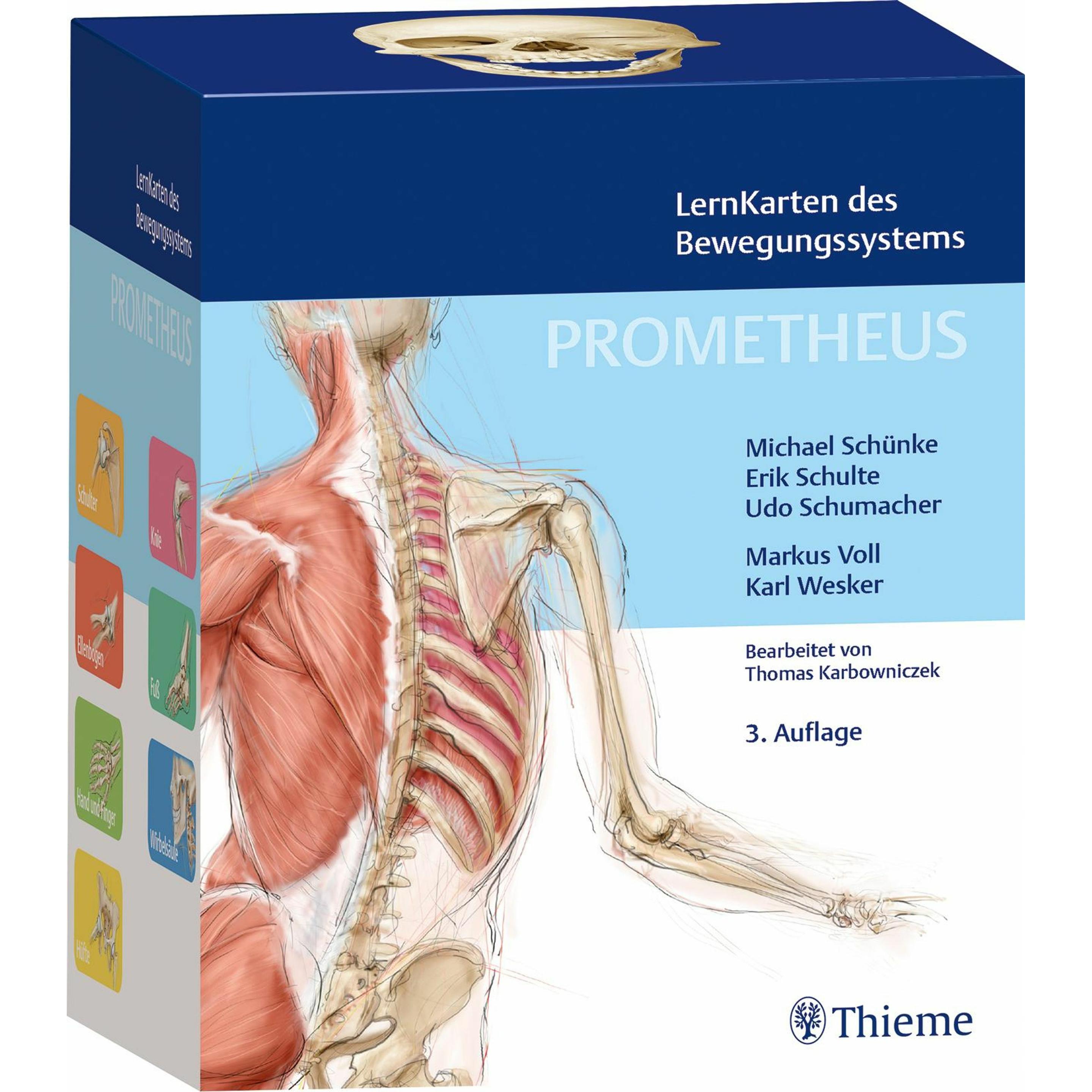 Thumbnail - PROMETHEUS LernKarten des Bewegungssystems, Fachbücher von Erik Schulte, Udo Schumacher, Michael Schünke