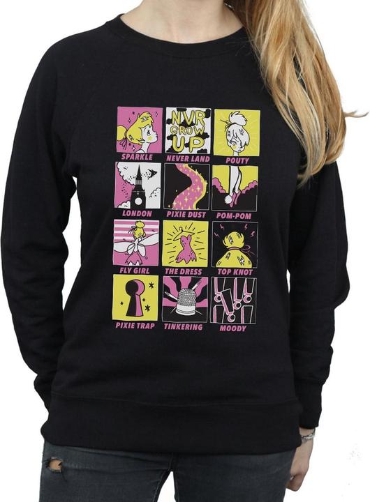 Image du produit Disney - Sweat TINKERBELL SQUARES - Femme (M)