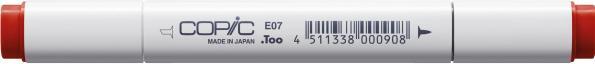 Actual product image Copic Graphic marker Classic type E - 07 (E07 - Light Mahogany, 1 x)