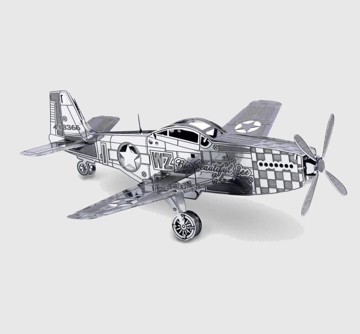 Actual product image Metal Earth Mustang P-51