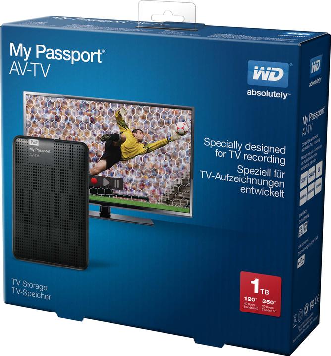 Produktbild WD My Passport AV-TV (1 TB)
