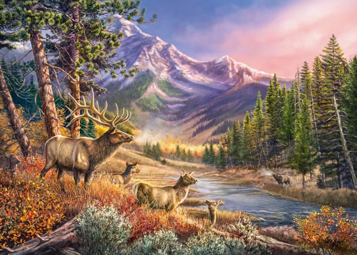 Actual product image Cherry Pazzi Autumn movement puzzle 1000 pieces (1000 pieces)