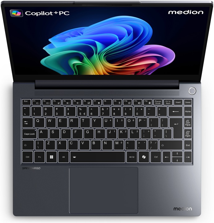 Actual product image Medion SPRCHRGD 14 S1 Elite (14", Snapdragon X Elite X1E-78-100, 32 GB, 1000 GB, CH)