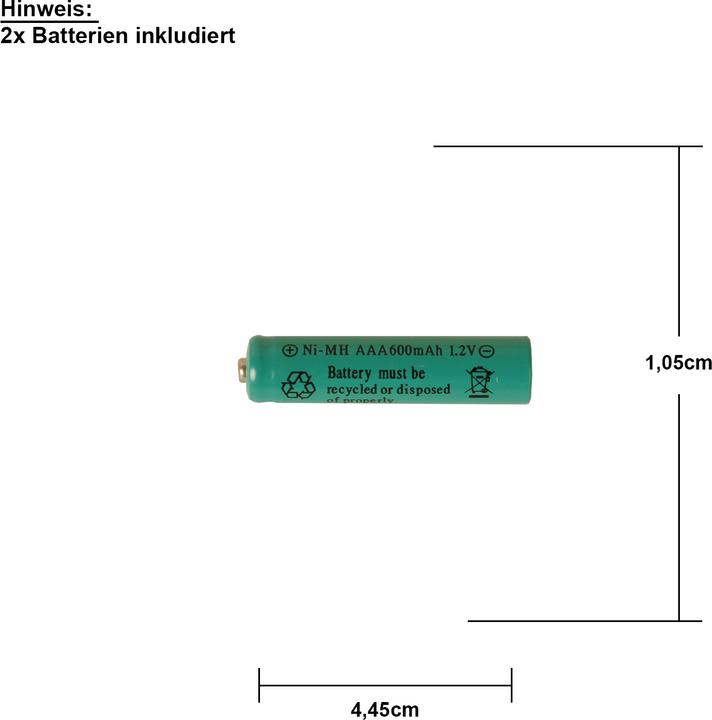 Actual product image Star Trading AAA (1 pcs., AAA, 600 mAh)