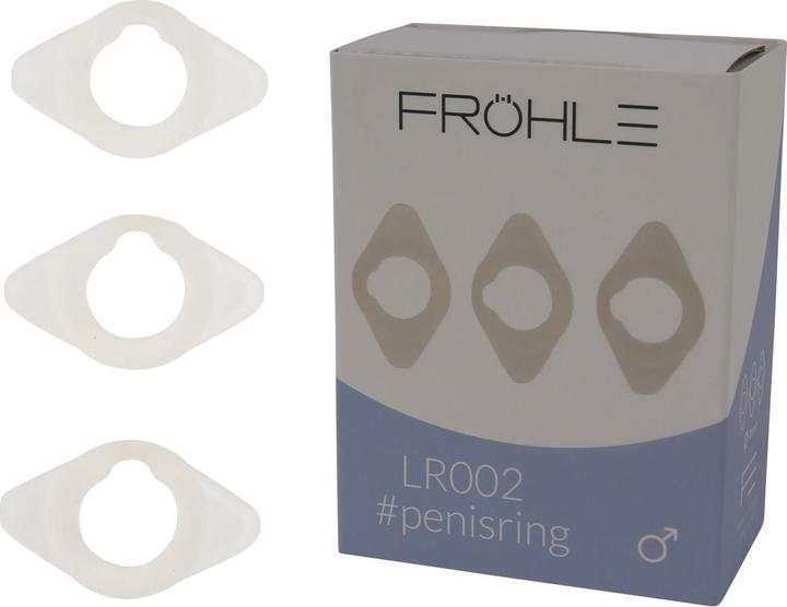 Actual product image Fröhle Love rings 3er (2.10 cm)