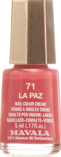 Actual product image Mavala Mini Colour's nail polish (71 La Paz, Colour paint)