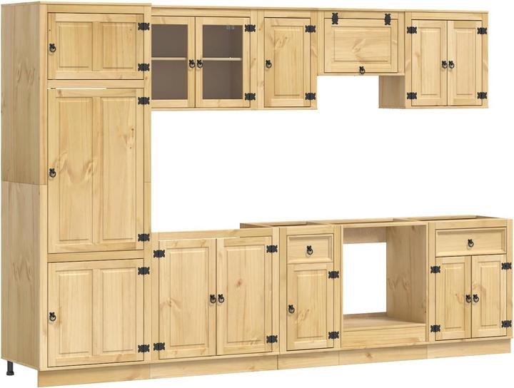 Produktbild vidaXL Moderner Buffetschrank (46 x 306 x 81.50 cm)