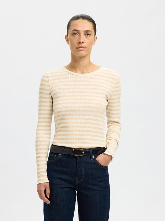 Actual product image Selected Femme Striped longsleeve (M)