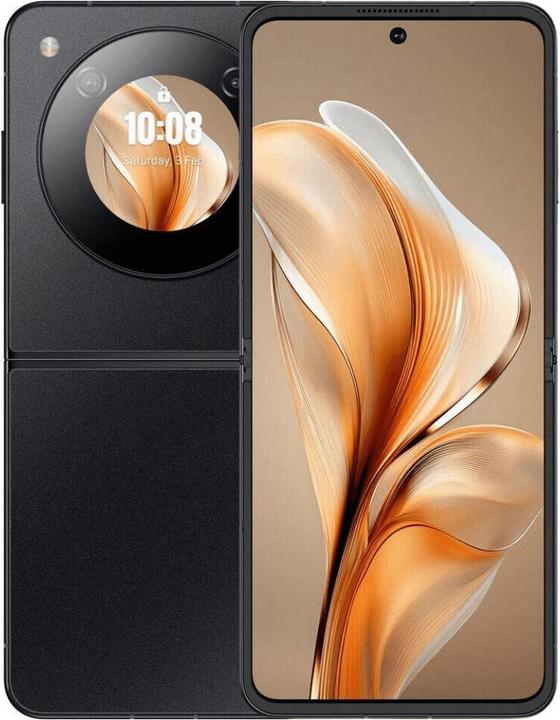 Produktbild ZTE Nubia Flip 5G 8Gb 256Gb 1.4"-6.9" (256 GB, Cosmic Black, 6.90", Dual SIM, 5G)