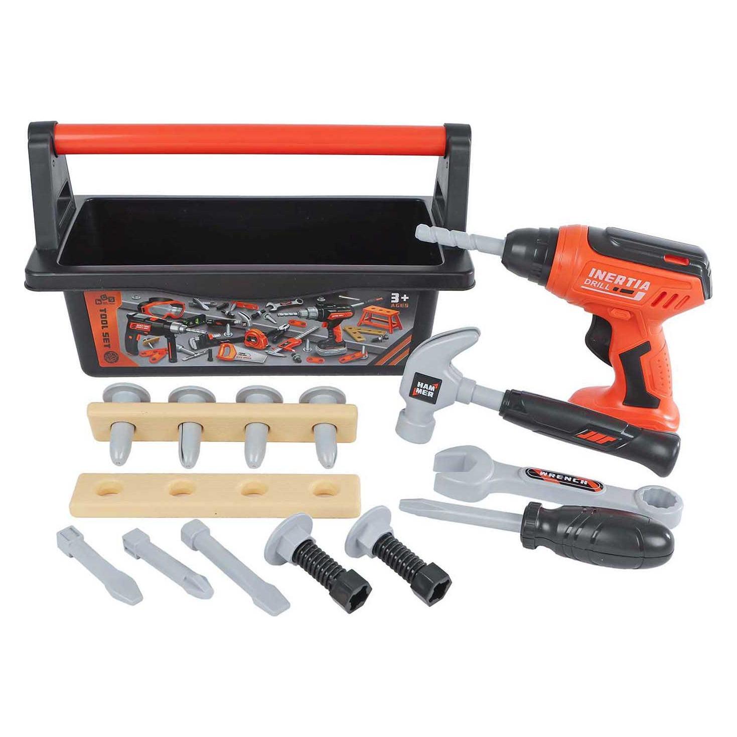 Werkzeugset mit Bohrer - 18-teilig (60682415)