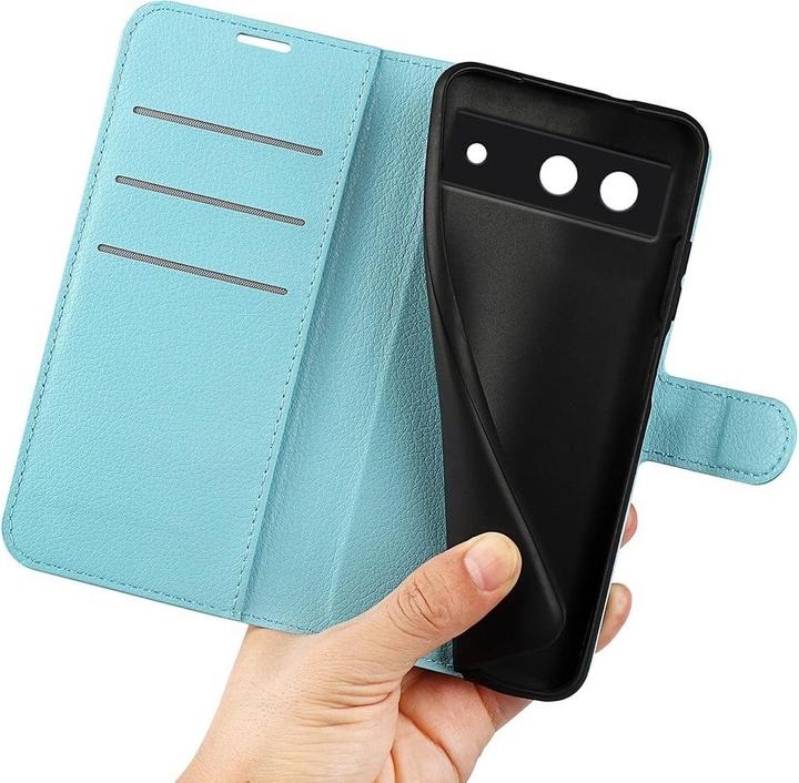 Produktbild Cover-Discount Google Pixel 8a - Leder Etui Hülle (Google Pixel 8a)