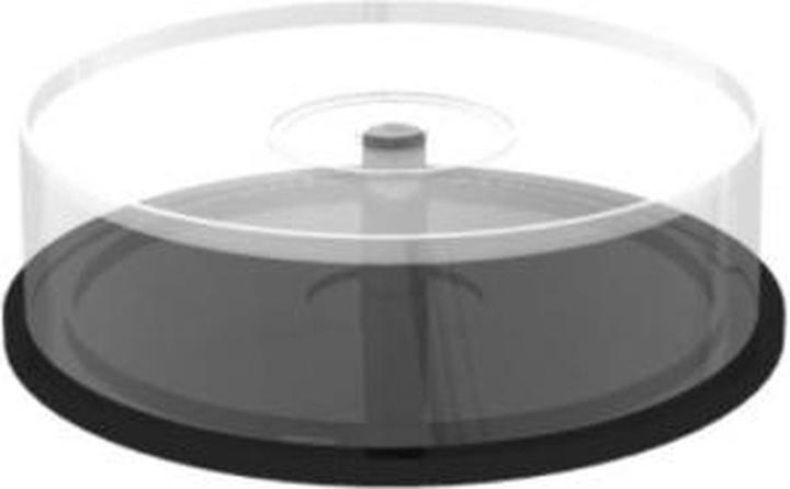MediaRange Spindel voor 3000 dics tranparent met zwarte bo
