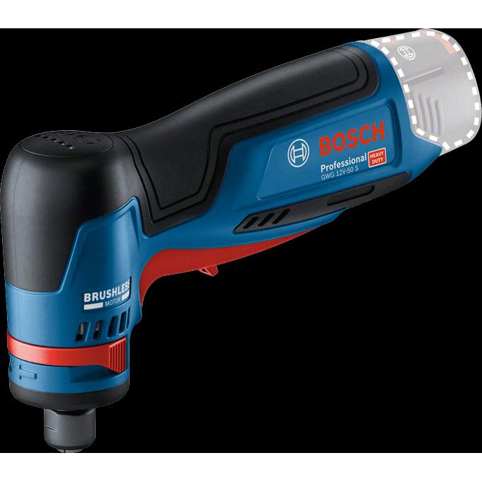 Thumbnail - Bosch Professional, Schleifmaschine + Poliermaschine, Geradschleifer GWG 12V-50 S (solo,L) (Exzenterschleifer, 240 W)