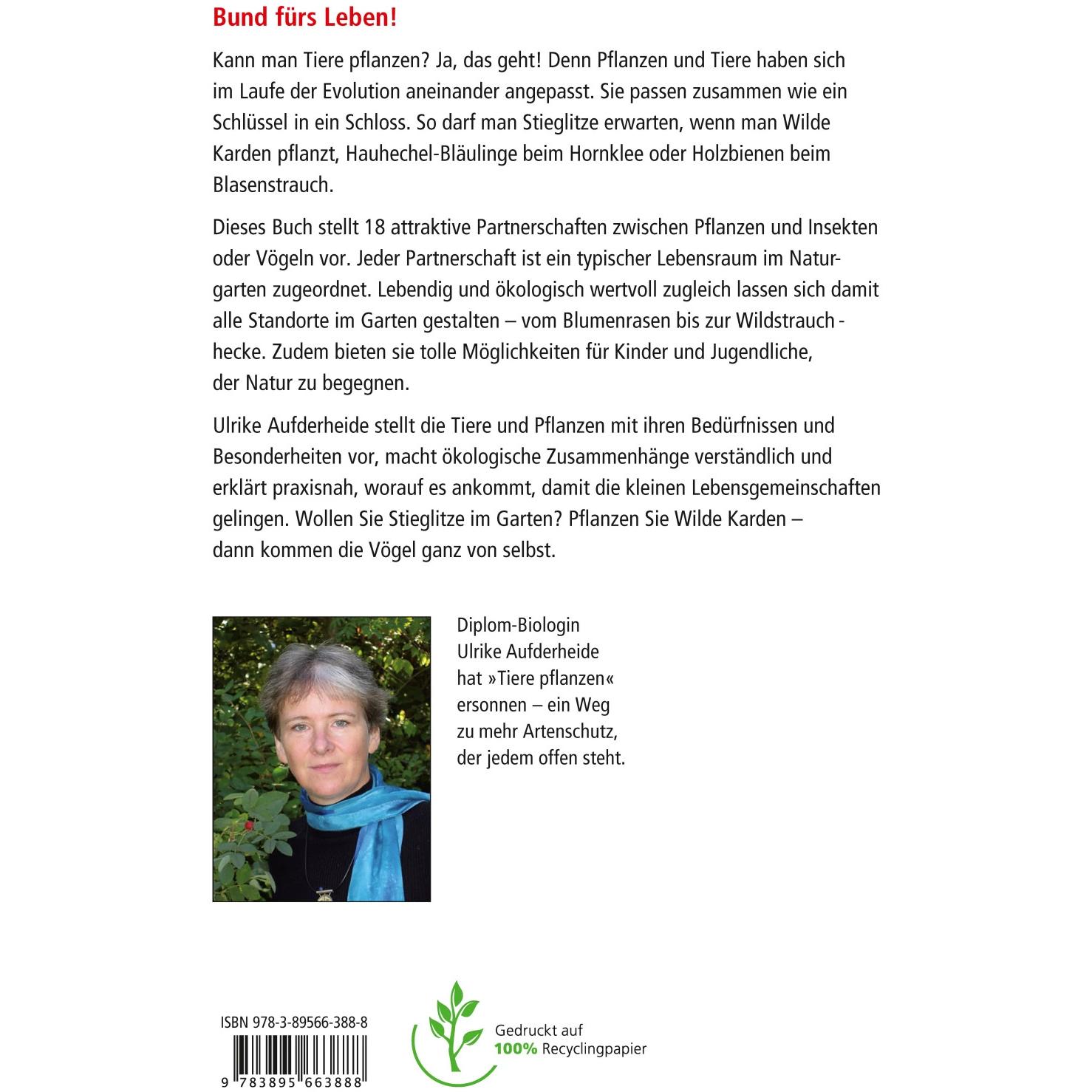 Thumbnail - Tiere pflanzen, Sachbücher von Ulrike Aufderheide