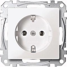 Merten SCHUKO socket outlet StK MEG2301-0444 white System M