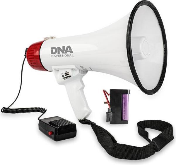 Actual product image No Name DNA MEGA1 Megaphone Voice amplifier Siren USB BT (30 W)